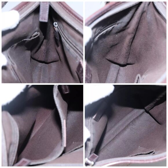 GUCCI GG Canvas Shoulder Bag Brown Auth - Picture 16 of 16